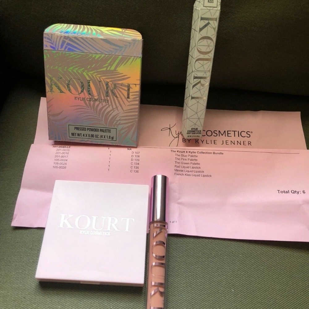 KOURT X KYLIE Authentic THE PINK BUNDLE w/Receipt - Picture 1 of 4